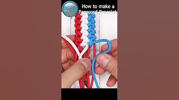How to Make a Paracord Bracelet Vortex Modified Knot Tutorial