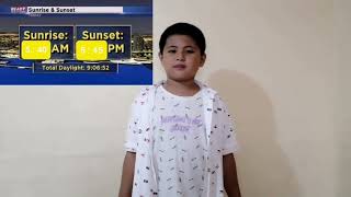 Weather Forecast | Performance Task in Science | Joshworld