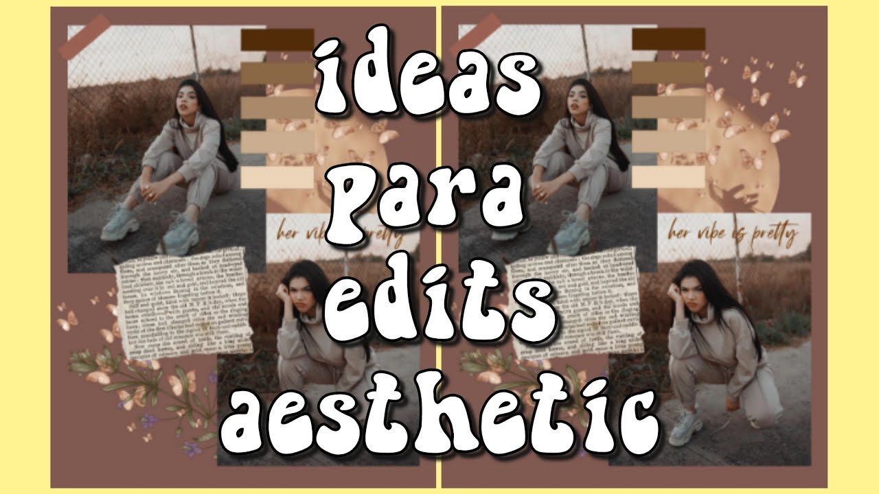 IDEAS AESTHETIC EN PICSART l RAINDROPS - YouTube