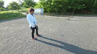 ヒカル社長ゴルフ練習パター‼️