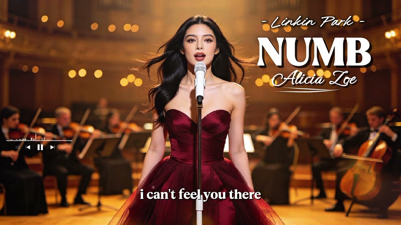 💔 NUMB – When You’re Tired of Pretending You’re Okay | Linkin Park |Alicia Zoe Pop Jazz Soul Version