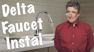 Delta Faucet Touch Kitchen Sink Faucet [] Pull Down Sprayer, Touch2O Technology  9113T-DST