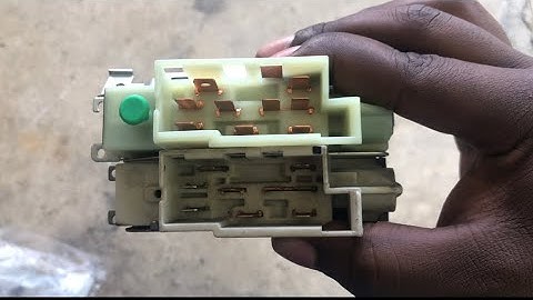 Replace/install Ignition switch on MONTE CARLO SS