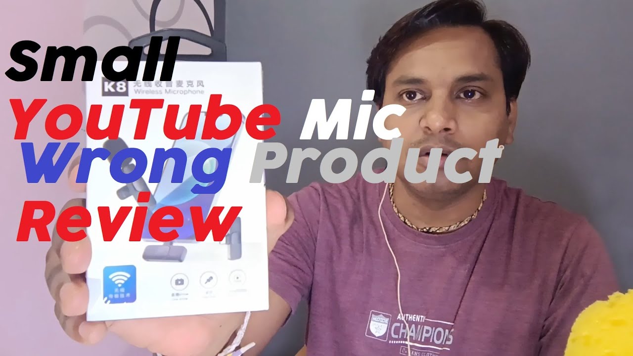 K8 wireless microphone full review and voice testing youtube