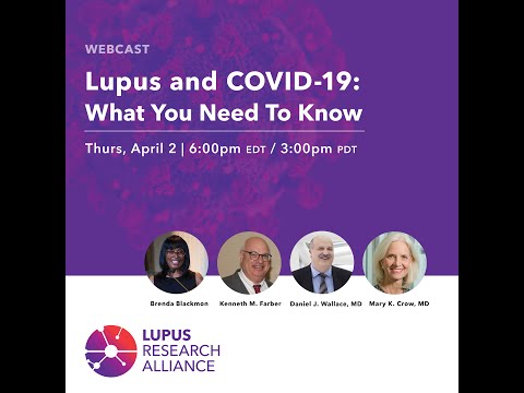 Lupus and COVID-19: What You Need to Know Live Webcast