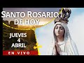 En vivo santo rosario de hoy jueves 4 de abril 2024  ftima per