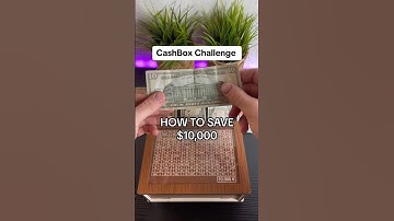 Save $10,000 whith this adorable cash box! This makes saving money so much easier!