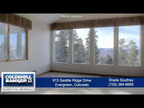913 Saddle Ridge Dr., Evergreen, CO home video tour