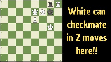 White to play, checkmate in 2