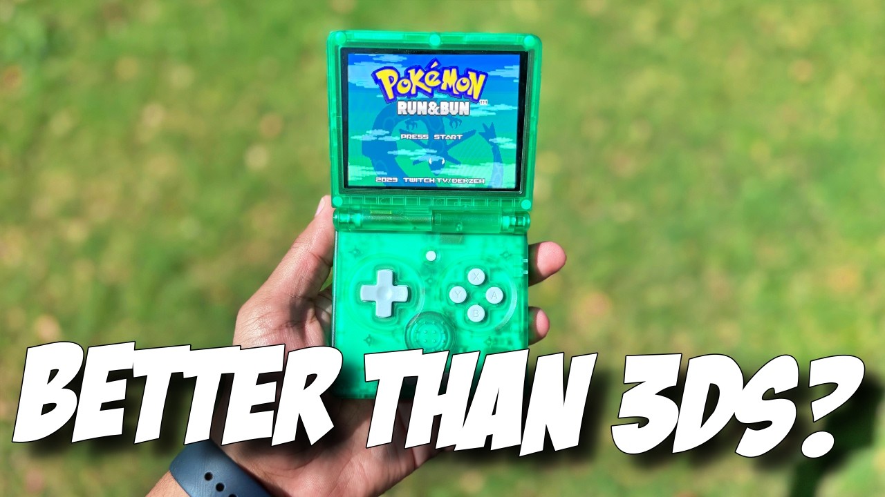 Эта портативная консоль Pokémon 3-го поколения может оказаться лучше, чем 3DS — RG35XXSP