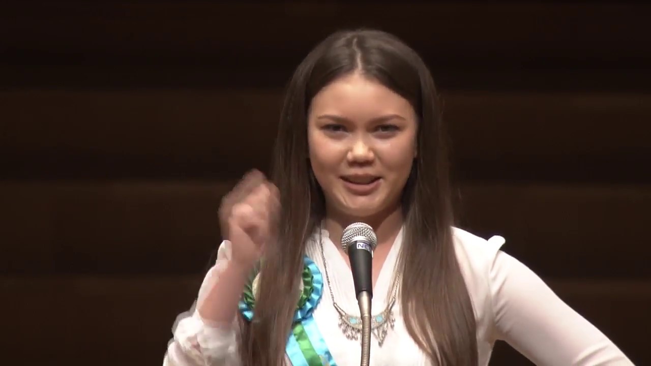 第58回外国人による日本語弁論大会 『羽ばたけカンガルー』 エニケエワ　カミーラ