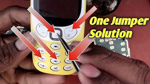 Nokia 3310 (Back ,Menu, 7,8,9, Key Not Working Problem @alokmobile