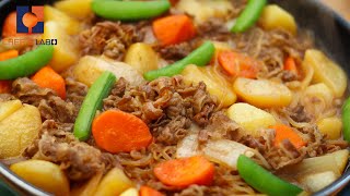 Nikujaga Recipe / Japanese meat and potato stew / 肉じゃが