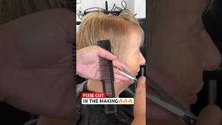 PIXIE CUT IN THE MAKING: Full Tutorial Linked Below! ✂️🔥🔥🔥