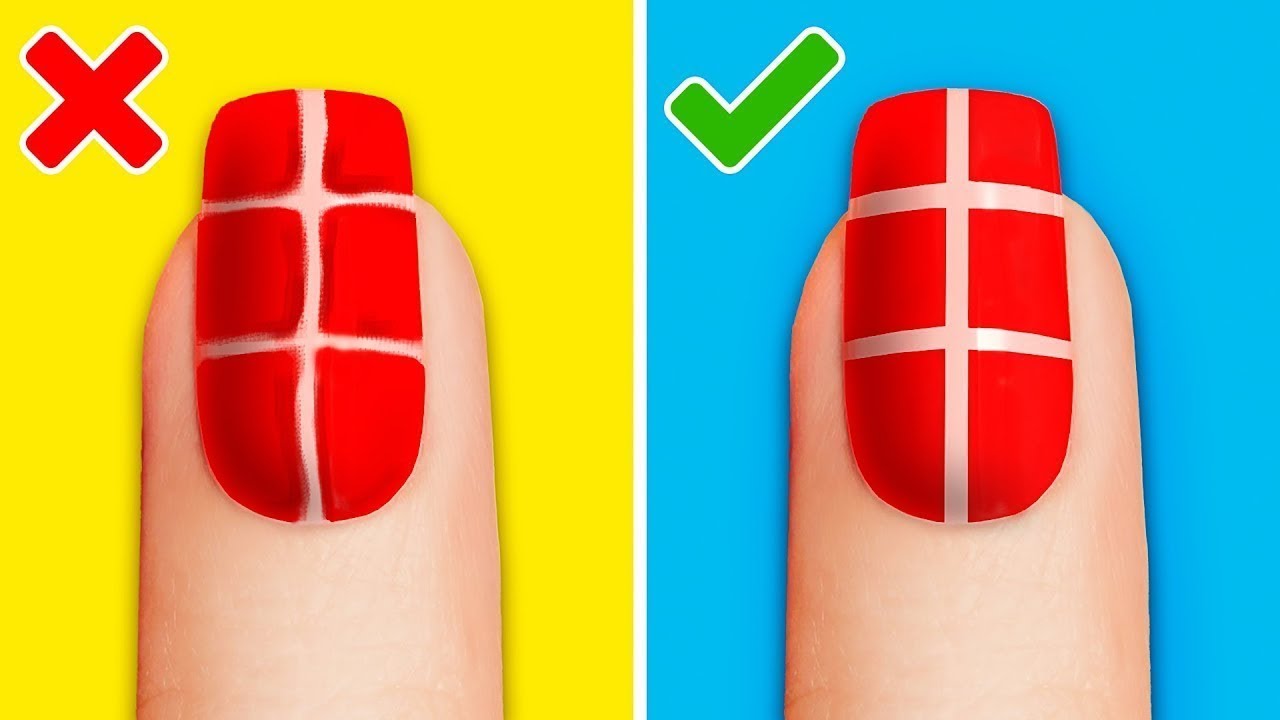 37 TRUCOS DE BELLEZA QUE TODAS LAS CHICAS DEBERÍAN SABER esmalte de uñas permanente