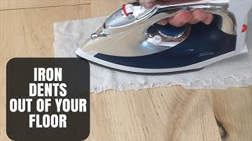 Easy Way To Remove Dents From Wood.