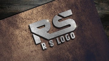 R S Professional Logo Design On Pixellab By Shiva Graphy