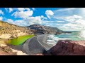 El golfo lanzarote review 4k2023 green vocanic lake