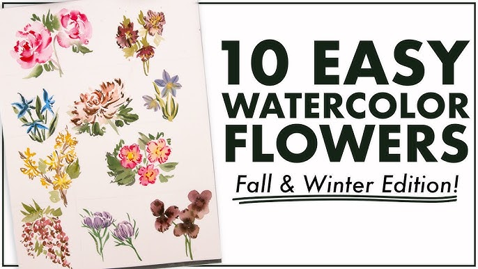 How to Paint Watercolor Flowers with Jenna Rainey - Project Ideas