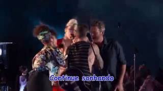 Dream On - Aerosmith (Miley Cyrus, Alicia Keys, Adam Levine and Blake Shelton)  (Legendado PT-BR)