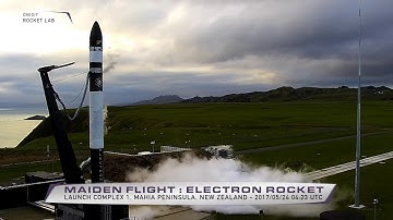 Maiden Electron Launch with Rocket Camera views #ItsATest