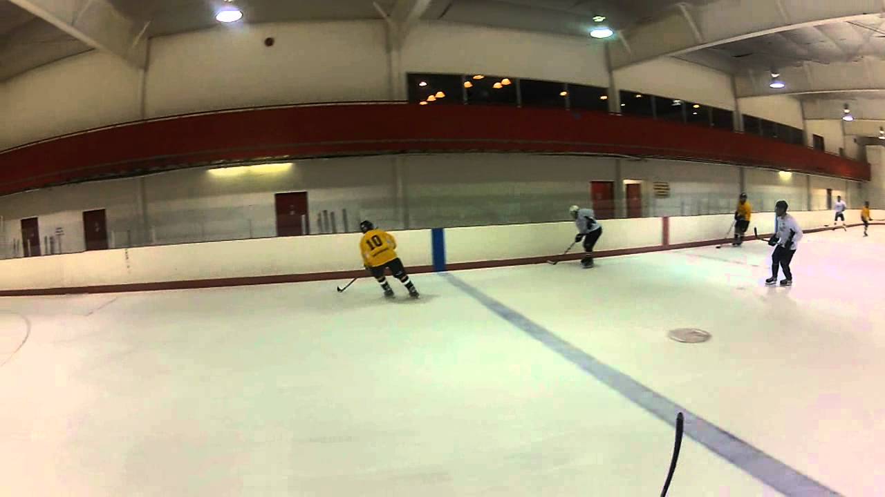Russell hockey White vs Yellow Summer league YouTube
