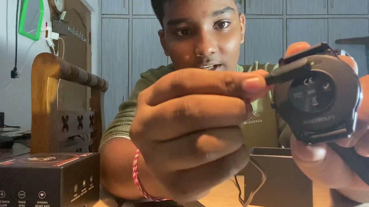 Unboxing fire bolt Talk   Unboxing and review Full smart watch   By surya