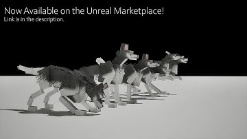 Low Poly Stylized Dog - Animation preview