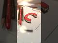 3D Letter C Drawing ✍🏻 | Easy 3D Alphabet Art 🔥 #shorts