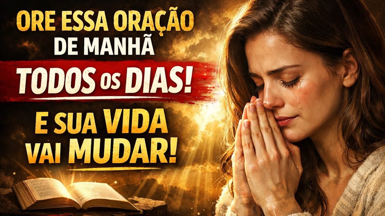 Faça essa oração todos os dias de manhã e sua vida vai mudar!