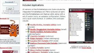 Take applications with you on your USB key with PortableApps
