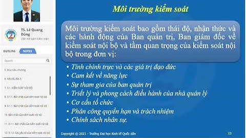 Ví dụ về đánh giá kiểm soát nội bộ năm 2024