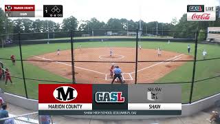REPLAY: High School Softball: Marion County @ Shaw screenshot 5
