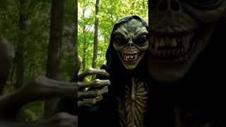 Alien landed in Amazon forest#alien #nasa #space #scary #creepy #horror