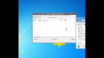 Batch Print Pro profling word documents for portrait and landscape printing
