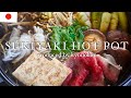 How to make SUKIYAKI. Delicious beef hot pot!