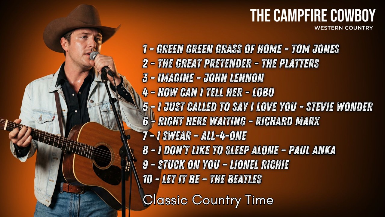 All-Time Classic Love Songs – Western Acoustic Covers | Jack Rowen (Campfire Cowboy Cover)