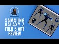 Samsung galaxy z fold 5 art review  1 month later best foldable for art