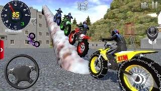 Mega Ramp Motor Bike Stunt Racing Impossible 3D - Extreme Motocross Dirt Bikes - Offroad GamePlay #2 screenshot 5