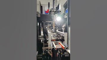 RB350 Automatic rigid box maker with servo motor control/ Fabricante de cajas rígidas