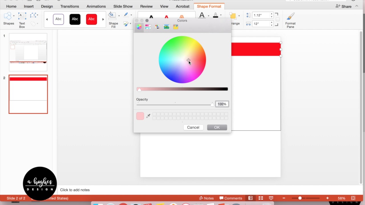 How To Create A Custom Desktop Background in PowerPoint YouTube