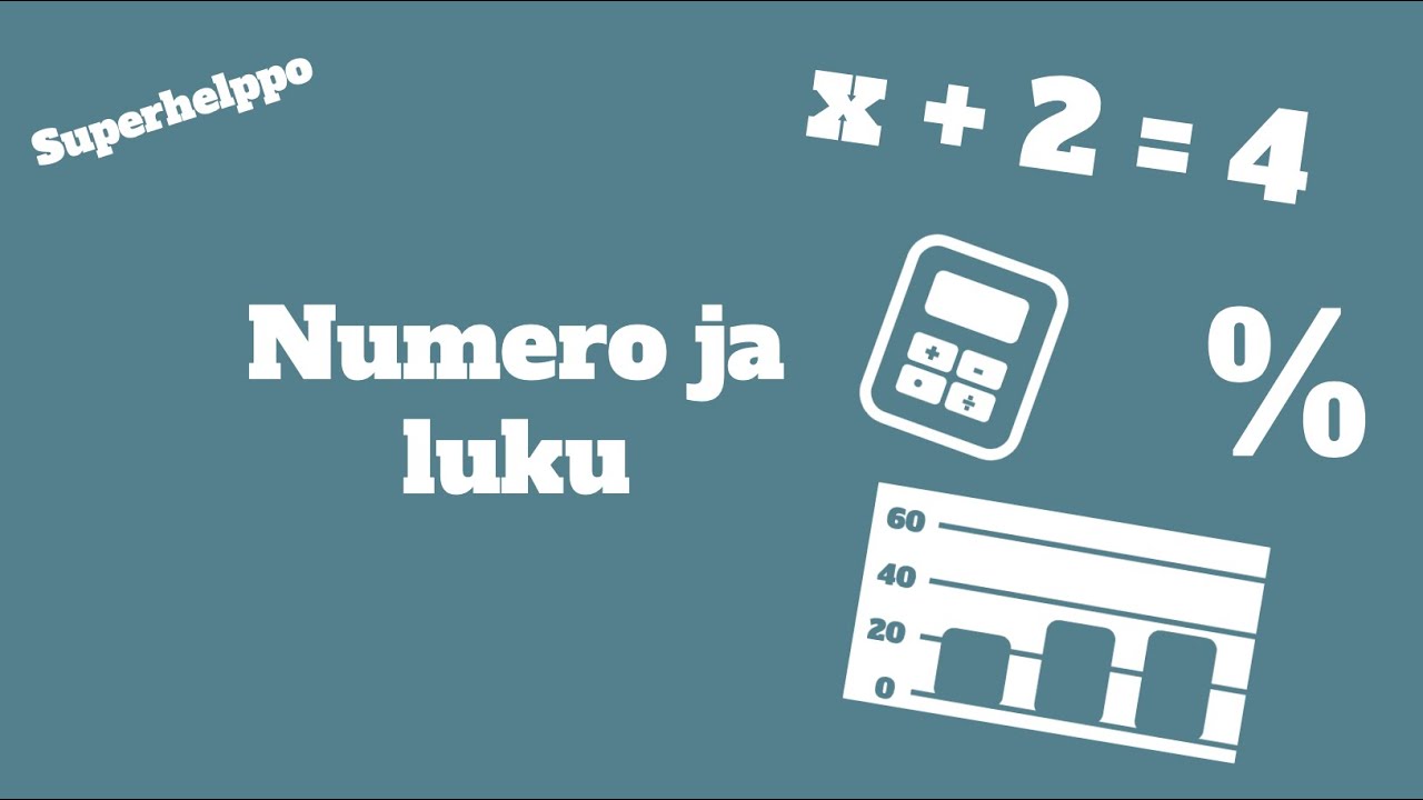 Numero ja luku