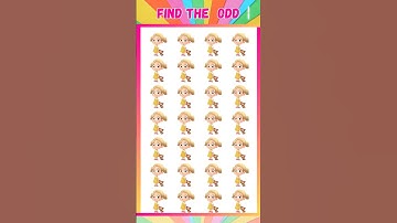 Find The Odd #emojichallenge #shorts #youtubeshorts #viral #emoji #puzzle