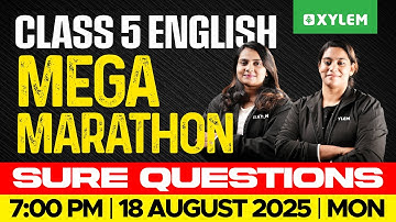 Class 5 English | Mega Marathon - Sure Questions | Xylem Class5