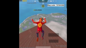 Jumping parkour wow map🔥#pubgmobile #shorts #b2kmobi