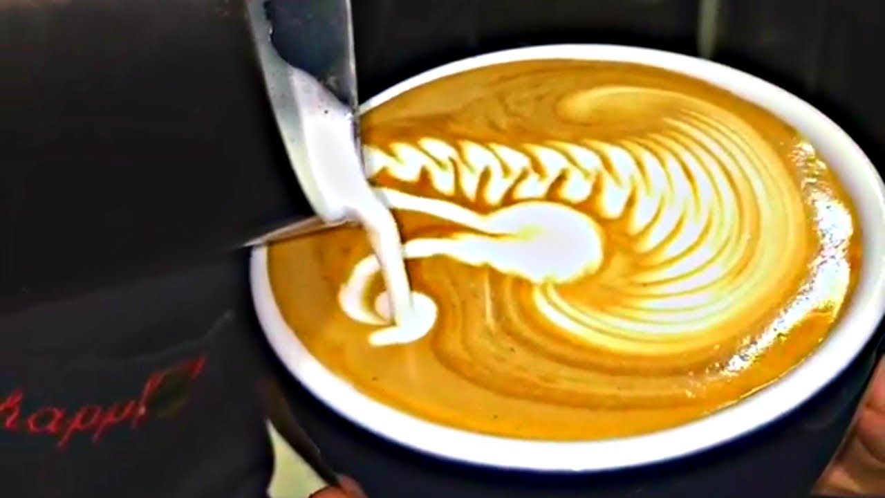 Barista Latte Art Training Compilation! ( Very Satisfying ) YouTube