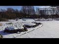 Le conservatoire botanique national de bailleul sous la neige