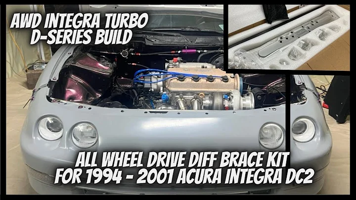 AWD TURBO D SWAP INTEGRA BUILD| DIFF BRACE KIT & PROGRESS MADE.