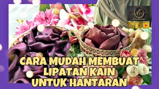 CARA MUDAH MENGGUBAH KAIN UNTUK HANTARAN