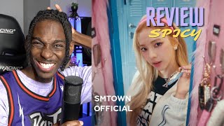 Rap Fan FIRST LISTEN to Aespa 에스파 'Spicy' | M/V REACTION